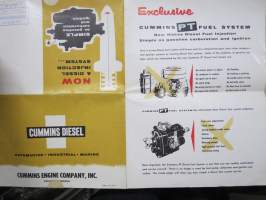 Cummins Diesel - Automotive - Industrial - Marine -mainosjuliste