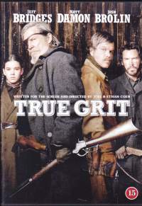 DVD - True Grit - Kova kuin kivi, 2010. A western with a twist - epäsovinteinen länkkäri