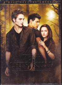 DVD - Twilight Uusikuu, 2009. 2-Disc Special Edition. Yli 2 tuntia lisämateriaalia. (draama, fantasia, trilleri)