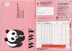 Panda - Maailman Luonnon Säätiön (WWF) postimyyntiluettelo Syys-Talvi 1988-89. Voimassa 31.3.1989 saakka