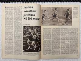 Urheilun Kuva-aitta 1962 nr 5, kansikuva Jaakko, Jouni ja Jorma Kailajärvi