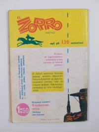 El Zorro nro 135 4/1970 : Naamioitu vieras