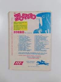 El Zorro n:o 36 1/1961 : El Zorro ja timanttivaras