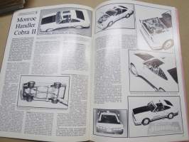 V8 Magazine 1981 nr 1 -Hot Rod magazine, mukana keskiaukeamakuva / -juliste Desoto Fireflite Sportsman Hard Top 1955