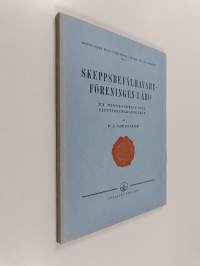 Skeppsbefälhavareföreningen i Åbo : en minneskrift till etthundratjugoårsjubileet