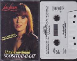 C-kasetti - Lea Laven, Lea Laven suosituimmat 2, 1983.  Katso kappaleet alta