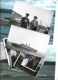 Laiva-  ja veneaiheisia valokuvia ja printtejä    laivavalokuva  valokuva  n  8 kpl erä