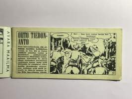 Tex seikkailu 1963 nr 14 Outo tiedonanto (11. vuosikerta) -sarjakuva / comics