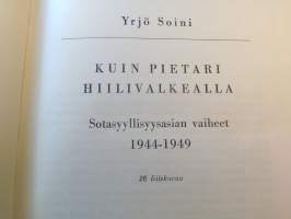 Kuin Pietari hiilivalkealla - sotasyyllisyysasiain vaiheet 1944-49 (1)