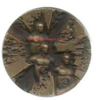 SVUL  1900- 1975  taidemitali  (Terho Sakki 1975)  mitali