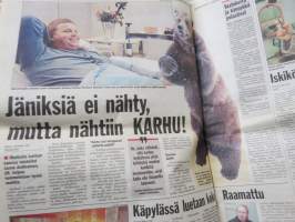 Ilta-Sanomat 1.11.1999 Mika Häkkinen Formula 1 maailmanmestari, ym.