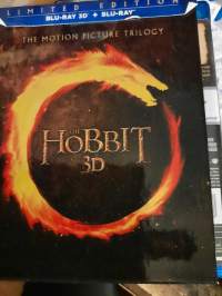 Blu-ray Hobbit 3D Viiden armeijan taistelu- Smaugin autioittama maa- Odottamaton matka