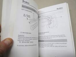 Honda Fourtrax, TRX500FA, Foreman Rubicon 4X4 2002 Owner´s Manual -mönkijä, käyttöohjekirja englanniksi