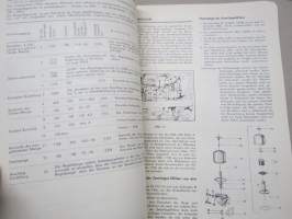 Zetor 8011, 8045, 12011, 12045 Werkstättenhandbuch -saksankielinen korjaamokirja / korjausohjekirja