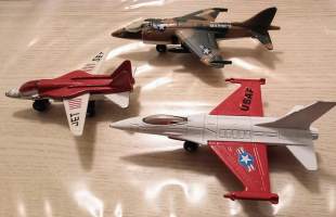 Matchbox Harrier : USAF F-16 : Swing Wing Jet n:ro 27