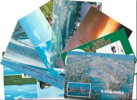 Kaunispää   - paikkakuntakortti, paikkakuntapostikortti postikortti n 7 kpl sekal erä