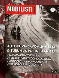 Mobilisti Senior, 2019 nr 3 -Lehti vanhojen autojen harrastajille, sisällysluettelo löytyy kuvista.