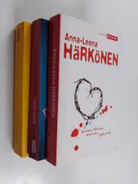 Anna-Leena Härkönen-paketti (3 kirjaa) : Kaikki oikein ; Avoimien ovien päivä ; Kauhun tasapaino ja muita kirjoituksia