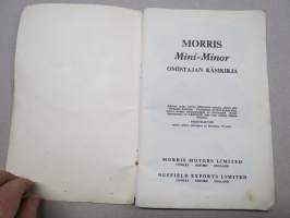 Morris Mini-MInor -käyttöohjekirja