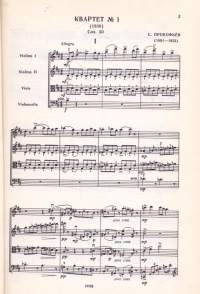 Sello-/pianonuotit - Prokofjev - Kvartetto No. 1 Sellolle ja pianolle. Katso sisältö kuvista.