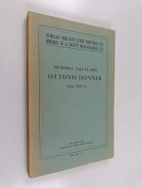 Memoria saecularis Ottonis Donner 1935. XII.15