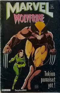 Marvel - Wolverine No. 3/1988.  Tokion punaiset yöt.  Palaa helvetin tulessa. (Sarjakuvalehti)