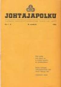 Partio-Scout: JOHTAJAPOLKU-lehti 1956 no4