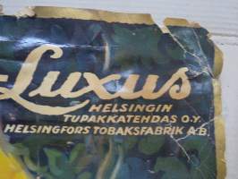 Helsingin Tupakkatehdas - Luxus - Albion, Clysma, Noblesse, Superien -Tilgman tupakkamainoksen alkuperäistyö