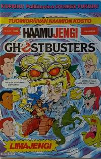 Ghostbusters-Haamujengi. Tuomiopäivän naamion kosto. No. 2/1989. (Sarjakuvalehti, sopiva keräilykappaleeksi)