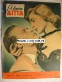 Elokuva-Aitta 1952 nr 2 (kannessa Charlton Heston ja Elisabeth Scott),  Lasse Pöysti uusi ohjaaja, Vittorio de Sica