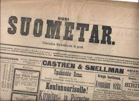 Uusi Suometar 4.9.1894  sanomalehti