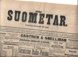 Uusi Suometar 23.8.1894  sanomalehti