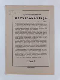Luonnon ystävä 2/1945 : Suomalaisen eläin- ja kasvitieteellinen aikakauslehti