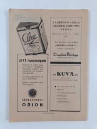 Luonnon tutkija 3/1947 : Suomalaisen eläin- ja kasvitieteellinen aikakauslehti