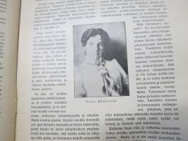 Naisten Ääni - erä lehtiä 20 kpl vuosilta 1909-1910, hyvää ajankuvaa naisten ja naisasialiikkeen näkökulmasta