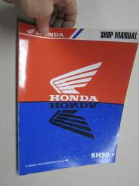 Honda SH50t Shop Manual ADDENDUM -korjaamokirja