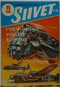 Ilmasodan kuvasarjalehti - Siivet No. 8/1982.  Rankaisija rajan takaa.  (Sarjakuva-albumi, 80-luku, sopiva keräilykappaleeksi)