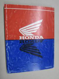 Honda XL1000Vx Shop Manual -korjaamokirja