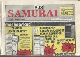 Samurai 1987 nr 6  / Rauman Judoseura