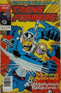 Satelliet 18.  Transformers 6/1990. Mukana Galvatron! (Sarjakuvat)