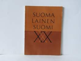 Suomalainen Suomi 30-vuotisnumero 1963