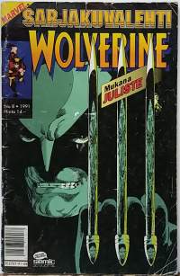 Wolverine 8/1991. (Sarjakuvalehdet)