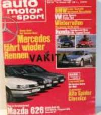 Auto motor sport       24     Oktober   1987