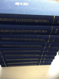Helsingin kaupungin historia 1-6 (9 kirjaa)