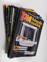 TM Rakennusmaailma vuosikerta 2009 (1-8, puuttuu osat 9-12)