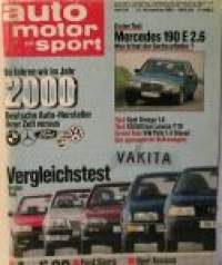 auto motor sport   22/ 1986   November   1986