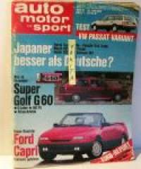 auto motor sport  16   juni  88