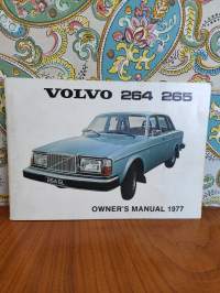 Volvo 264 / 265 - Owners manual 1977