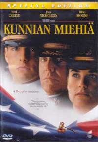 DVD - Kunnian miehiä (A Few Good Men), 1992/2006.Special Edition.  Vahvojen näyttelijöiden taidonnäyte.