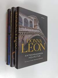 Donna Leon -setti (3 kirjaa) : Pedon palkka ; Nuoruuden lähde ; Anteeksiannon houkutus